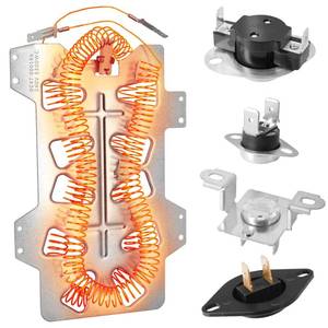 lot 9969 image: DV395ETPASUA1 DV456EWHDWRAA DV393ETPAWRA1 DV395ETPAWRA1 DVE45N5300WA3 DV328AEWXAA Dryer Heating Element and Thermal Fuses Fit for Sam-sung DV456ETHDSUAA, DV395ETPARAA1 DV456EWHDWRAA