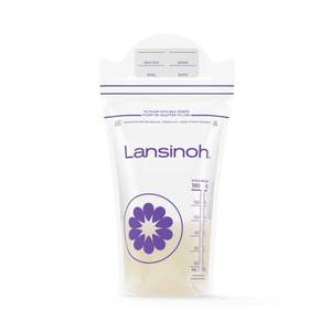 lot 9974 image: Lansinoh Breastmilk Storage Bags, 200 Count Value Pack, Baby Essentials, Leak-Proof, Fast Freeze & Thaw Breast Milk Bags for Baby Bottle Feeding, Strength & Stretch, 6 Ounce