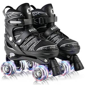 lot 11082 image: SULIFEEL Adjustable Kids Roller Skates for Boys Ages, Small