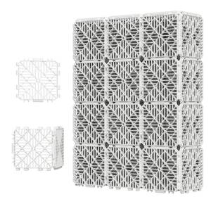 lot 11086 image: Somcthao 12-Pack Radiator Cover for Home - Safety Easy Snap Connection, No Tools Required (12-Pack)