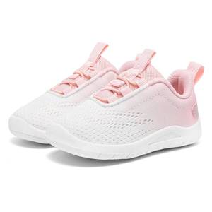 lot 12063 image: MORENDL Toddler Sneakers Baby Slip On Walking Shoes Non-Slip Breathable Boys & Girls Running Shoes Infant Tennis Shoes White Pink 7 Toddler