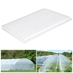 lot 12092 image: 6.5 x 10 FT Clear Greenhouse Plastic Sheeting, 6 Mil Polyethylene Film Heavy Duty, Water Sun Frost Wind Dust Resistant Winter Hoop House Toughness Plastic Cover for Farming, Gardening, Agriculture,DIY