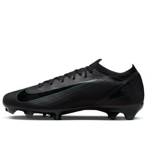 lot 13345 image: Nike Mens Zm Vapor 16 Pro FgFootball Shoe, Black Black Deep Jungle, 12 US