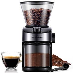 lot 13354 image: SHARDOR Burr Coffee Grinder Electric with 32 Grinding Sizes 3.0, Coffee Grinders for Home Use with 40 Seconds Adjustable Electronic Timer, Coffee Bean Grinder with Chamber Cleaning Button