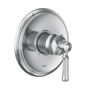 lot 14071 image: Moen UT2181 Dartmoor M-CORE 2-Series 1-Handle Shower Trim Kit, Valve Required, Chrome