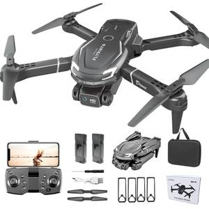 lot 14127 image: FLYVISTA Cool Mini Drone with Camera, 1080P FPV Camera Remote Control Drone for Kids with 2 Batteries, One-Click Take OffLanding, Altitude Hold, Headless Mode, 360° Flips, 3-Gear Speeds , Emergency Stop, Toys Gifts for Adults Beginner and Kids