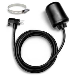 lot 14128 image: FLUENTPOWER Vertical Mechanical Float Switch, Universal Float Switch Replacement with 120V Piggyback Plug for Submersible Pump, SewageEffluent Pump, Sump Basin, with 10 Length Cord, Black