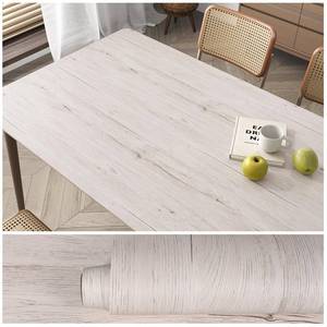 lot 16057 image: VEELIKE Coastal White Wood Contact Paper Peel and Stick Countertops Waterproof Wood Wallpaper 24x118 Countertop Contact Paper Woodgrain Wallpaper Removable Woods Vinyl Wrap for Cabinets Furniture