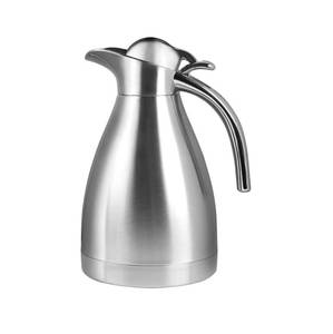 lot 18356 image: TOSAMZOO 34 oz Food-grade Stainless Steel Thermal CarafeDouble Walled Vacuum Insulated Coffee Pot with Press Button Top, 12 Hrs Heat&Cold Retention for Coffee,Tea,Beverage etc (1.0L)