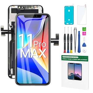 lot 18362 image: FFtopu iPhone 11 Pro Max Screen Replacement Kit 6.5 LCD Display 3D Touch Full HD Digitizer Full Assembly Repair Kits Waterproof Frame StickerScreen Protector not for Model 11 and 11 Pro