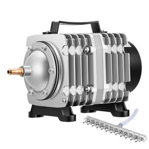 lot 19126 image: VIVOSUN Commercial Air Pump 1427 GPH 55W 90Lmin 12 Outlet for Aquarium and Hydroponic Systems