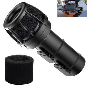 lot 19157 image: VT2525 & WS25025A 2.5 Inch MufflerDiffuser Accessory for Ridgid WetDry Vacuums, Fits Most Vacs With A Standard 2-12 Exhaust Port, To Reduce Blowing Dust and Debris
