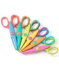 lot 20404 image: Mr. Pen- Craft Scissors Decorative Edge, 6 Pack, Pastel Colors, Zig Zag Scissors for Crafting, Scrapbooking, Fancy, Pattern, Design