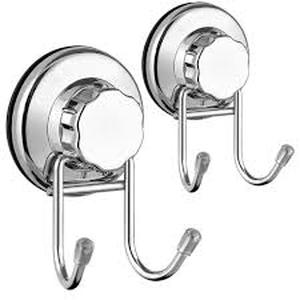 lot 4307 image: Sanino Double Suction Cup Hook with Installation Instructions