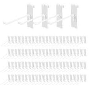 lot 11033 image: Polmart 6-inch Heavy Duty Gridwall Panel Hooks - Pack of 96