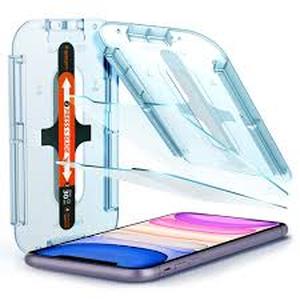 lot 12049 image: Spigen GLAStR EZ Fit Tempered Glass Screen Protector 2-Pack