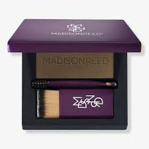 lot 12085 image: Madison Reed The Great Cover Up Root Touch Up & Brow Filler in Ombre Dark Brown