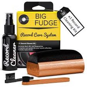 lot 12108 image: Big Fudge Vinyl Record Cleaning Kit with Stylus Brush