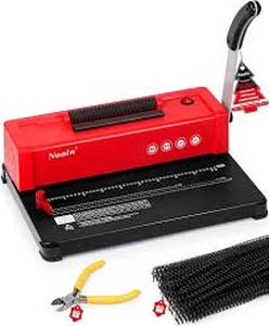 lot 13353 image: Noaln Spiral Coil Binding Machine A4 Paper Puncher