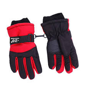 lot 14119 image: Waterproof Winter Ski Gloves Set Blue and Red