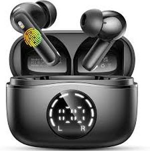 lot 18368 image: Chalvh J66 True Wireless Earbuds with Charging Case
