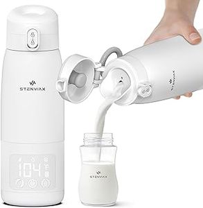 lot 19152 image: STENVIAX Portable Bottle Warmer Pro - Smart Baby Milk & Water Warmer with Digital Display