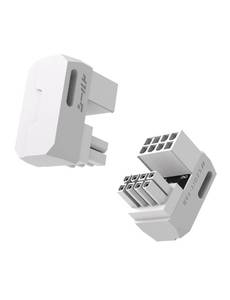 lot 4392 image: EZDIY-FAB Shield Series 8-Pin PCIe GPU Power Adapter,180-Degree U-Turn Angled Connector, Aluminum Design for Graphics Cards � Reverse Type,White-2 Pack
