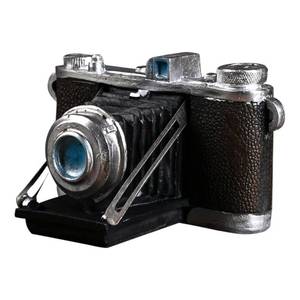 lot 4420 image: Veemoon Retro Camera Ornaments Resin Camera Model Decor Antique Camera Display Props Showcase Decorative Handcrafted Collectible Figurine Desktop Decoration Photographer Gifts (5  3.7  3inch)