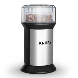 lot 4460 image: KRUPS Electric Blade Coffee Grinder 1.6 Oz, Adjustable Coarse to Fine for the Perfect Espresso, Grind Coffee Beans, Spices and Herbs, Removable Dishwasher Safe Bowl, Stainless Steel