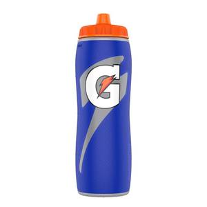 lot 4475 image: Gatorade 32oz Gator-skin Bottle, Blue