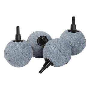 lot 6061 image: AQUANEAT Air Stones for Ponds 2 Inch, Long Lasting Aerator Oxygen Diffuser, Air Pump Accessories for Aquariums, Fish Tanks, Hydroponics and DWC Reservoirs 4 Pack