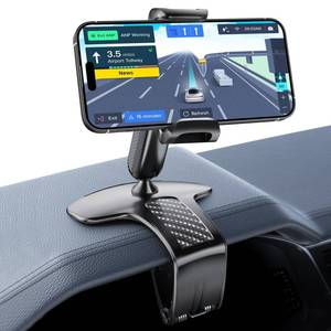 lot 6073 image: Universal 360 Dashboard Cell Phone Holder, Upgrade Clip Car Phone Holder Mount for Dashboard 360 Degree Rotation Dash Board Phone Mount Fit for iPhone,Samsung,Google,Nokia, 4 to 7in Smartphones
