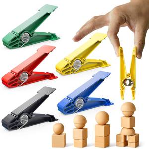 lot 6115 image: FitBeast Finger Exerciser Set � 5 Resistance Clips for Hand Therapy, Grip Strength and Dexterity � Ideal Finger Strengthener for Rehab, Stroke Recovery, Arthritis, Seniors and Athletes