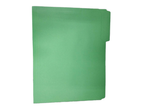lot 6134 image: Blue Summit Supplies Green Fastener Folders 50-Pack