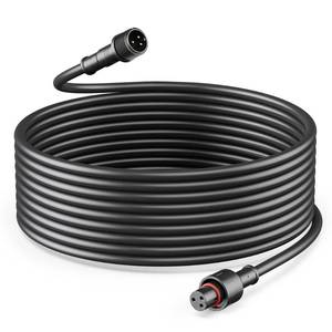 lot 6475 image: HIQCVOU 16Ft Extension Cable for Govee Outdoor Strip Lights, Neon Rope Lights, Garden Light, 3-Pin Extension Cord Compatible with Govee H6176 H6173 H6175, H61A8 H61A9, H7086, H70A3 H70A2 H70A1