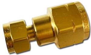 lot 6493 image: Acetylene Cylinder Bottle to Regulator CGA-200 (MC) to CGA-510 (POL) Adaptor
