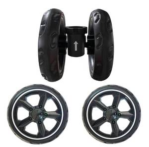 lot 9028 image: ROODO 3 Wheel Pet Stroller Dedicate Wheel Set,Original,Fast disassembly,Replacement and Installation,No Additional Tools are Required