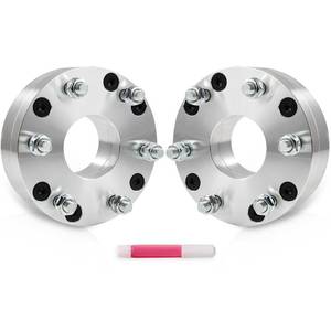 lot 9038 image: SCITOO 2Pcs 5x4.75 to 6x5.5 Wheel Adapters 2 inch Bore 70.5mm Studs 12x1.5 5 Lug Wheel Adapters Fit for Chevrolet Camaro Corvette S10 S10 Blazer for GMC Jimmy S15 Sonoma for Buick