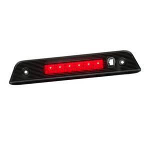 lot 9062 image: Cxdar Third 3rd Brake Light LED for 2008-2012 Jeep Liberty, High Mount Rear Brake Lights Assembly for 08-12 Liberty, Waterproof Center Cab Lamp Stop Light (Black)