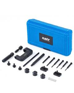 lot 11131 image: Orion Motor Tech 19pc Chain Brake Tool Kit with C Frame 3 Anvils 5 Break Tips, Dirtbike ATV Bicycle Motorcycle Chain Tool Chain Link Removal Tool Chain Rivet Tool for Cam and 25 to 630 Chains