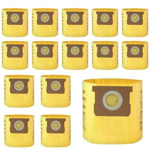 lot 12166 image: SpaceTent 15 PACK 91964 Shop Vac 4 Gallon Bags Type D Compatible with Shop-Vac 4 Gal AllAround Plus Wetdry Vacuum, Replacement 9196400 9196433 High Efficiency Dust Collection Filter Bags