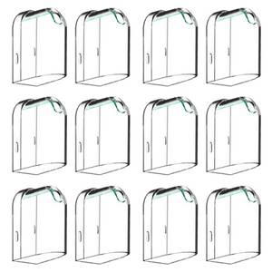 lot 12201 image: 12Pcs Universal Toothbrush Head Covers Compatible with Philips Sonicare and Most Sonic Electric Toothbrush Heads, Dustproof Hygienic Travel Caps