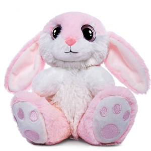 lot 12212 image: HO-EF Bunny Rabbit Easter Stuffed Animal, 8.5in Plush Bunny with Floppy Ears, Machine Washableand Softness, Rabbit Plush Toys for Girls Boys Kids Babies Great Easter Birthday Gifts Decorations, Pink
