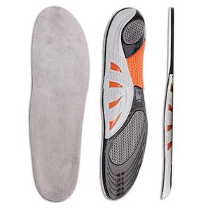 lot 12218 image: FOOTSECRT Ultra Thin Insoles for Men, Comfort Gel Insoles for Men,Arch Support Inserts Men with Massaging Gel, Reduce Feet and Knee Pressure for All Day(Men Size 7-11 Gray)
