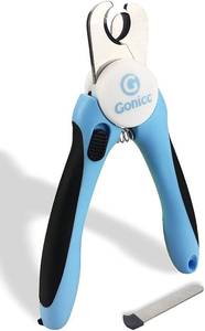 lot 12236 image: gonicc Dog and Cat Pets Nail Clippers and Trimmers - with Safety Guard to Avoid Overcutting, Free Nail File, Razor Sharp Blade - Professional Grooming Tool for Pets (for Large and Medium Dogs)