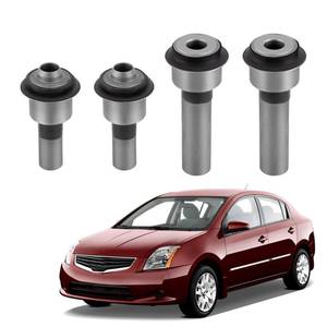 lot 12308 image: ISINFLASH Engine Cradle Subframe Bushing Set of 4Pcs Compatible with Nissan SENTRA 2007-2012 2007 2008 2009 2010 2011 2012 Replace OE 523-227 523-228