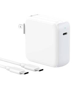 lot 12328 image: Charger for MacBook Air MacBook Pro 13 14 15 16 inch 2025 2024 2023 2022 2021 2020, M1 M2 M3 M4 Laptop 70W USB C Power Adapter, iPad, LED, 6.6FT USB-C Cable, Charging as Fast as Original Quality