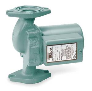 lot 13392 image: Taco 007-F5 Cast Iron Circulator, 125 HP