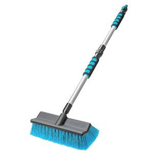 lot 13419 image: DSV Standard Car Wash Brush with 50ftft Long Handle, Car Cleaning Brush with Hose Attachment, Car Brushes for Washing 10ftft Soft Bristles for Scratch-Free Cleaning Auto, Truck, Boat, Floor and More
