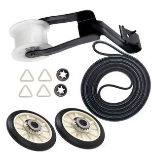 lot 14211 image: Seentech 4392065 Dryer Repair Kit With 349241T Drum Roller Kit, 691366 Idler Pulley 341241 Belt by Seentech - Exact fit for Whirlpool and Kenmore Dryers - Replaces AP3131942 AP3098345 AP6010582 WP691366